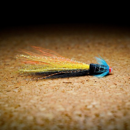 Муха лососевая TFF Snaelda Brass Bullet 8cm Doc Blue/German фото