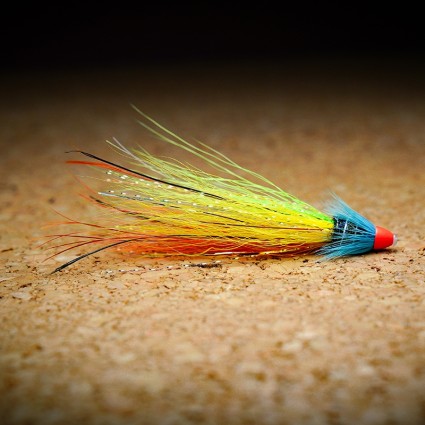 Муха лососевая TFF Franc-Snaelda Cone Bullet Small 7cm Doc Blue/Kola Bright фото