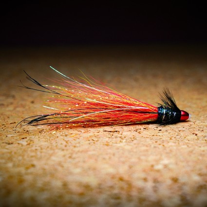 Муха лососевая TFF Franc-Snaelda Cone Bullet Small 7cm Flame фото