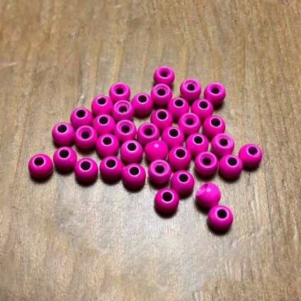 Головки TFF Tungsten Beads Regular Fl Pink 4.0mm 0.40g 10pcs фото