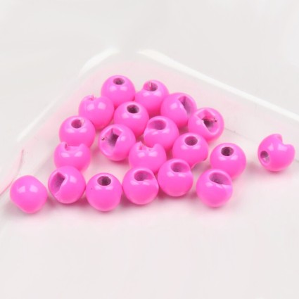 Головки TFF Tungsten Beads Slotted Fl Pink 4.5mm 0.75g 10pcs фото