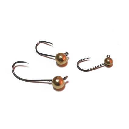 Головки TFF Tungsten Beads Slotted Gold 3.5mm 0.3g 10pcs фото 2