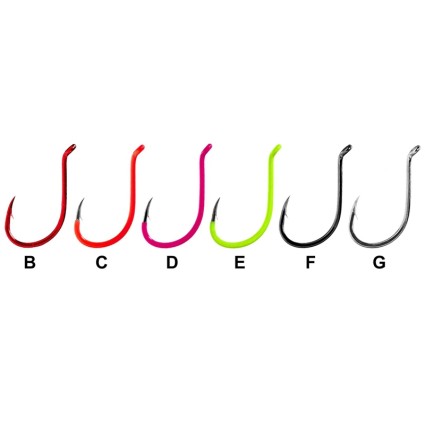 Крючки TFF Intruder Hook Fl Orange #2 10pcs фото