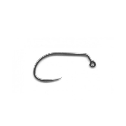 Крючки TFF DH 300 Jig #8 Barbless Black Nickel 20pcs фото