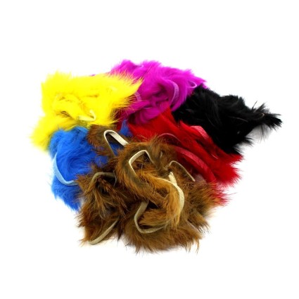 Кролик Hareline Rabbit Strips #60 Fl Neon Yellow фото 1