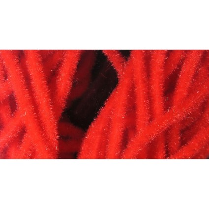 Синель Hareline Velvet Chenille Micro #331 San Juan Red фото