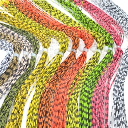 Ножки Wapsi Barred Round Rubber Yellow/Orange/Red фото 1