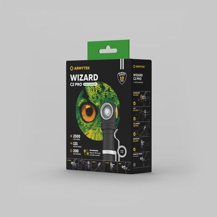 Фонарь Armytek Wizard C2 Pro Magnet USB Белый фото 3