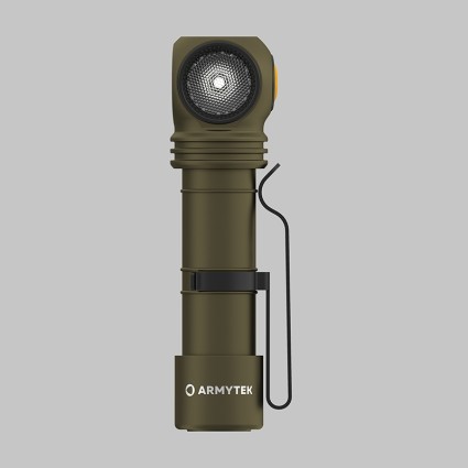 Фонарь Armytek Wizard C2 Pro Olive Белый фото 1