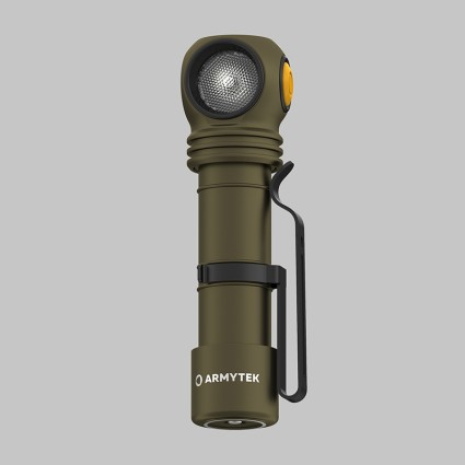 Фонарь Armytek Wizard C2 Pro Olive Белый фото 2