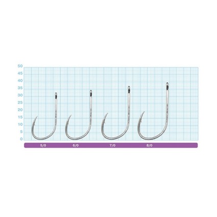 Крючки Owner 50825 PAYAO #5/0  4pcs фото 2