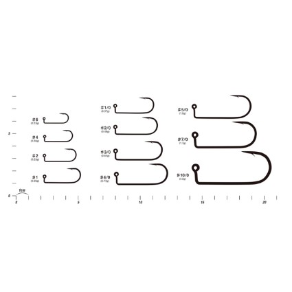 Крючок Decoy одинарный JIG11S #2/0 8pcs фото 3