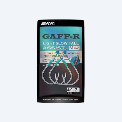 Крючок-ассист спарка BKK SF Gaff-R SF8065 M (A-EJ-8234) #4/0 2 пары фото 2