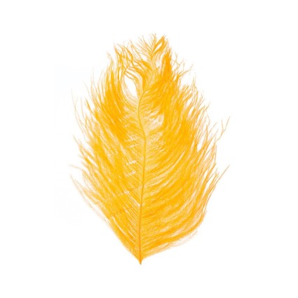 Перо Wapsi Ostrich Herl Amber фото 1