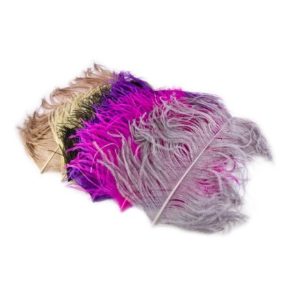 Перо Wapsi Ostrich Herl Amber фото 2