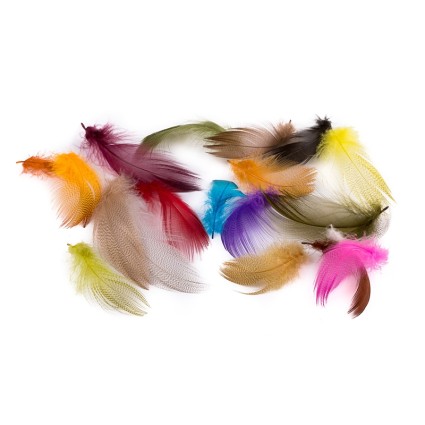 Перо Wapsi Mallard Barred Flank Large Sellect Fl Pink фото