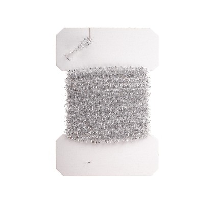 Синель Wapsi Tinsel Chenille Medium Silver фото