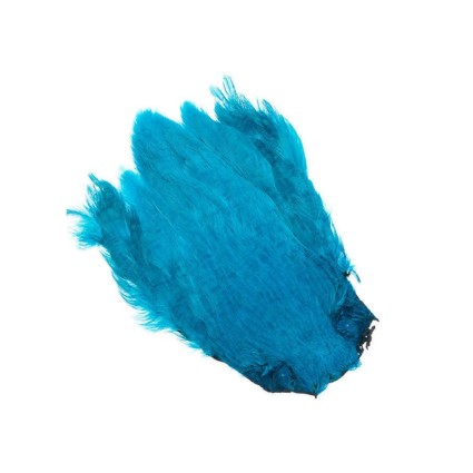 Скальп курицы Wapsi Salmon Hen Neck Kingfisher Blue фото