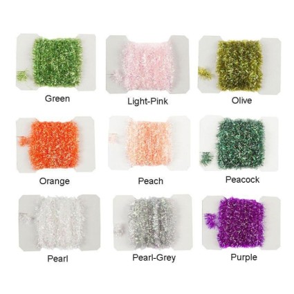 Синель Wapsi Pearl Chenille Small Fl Fire Orange фото 2