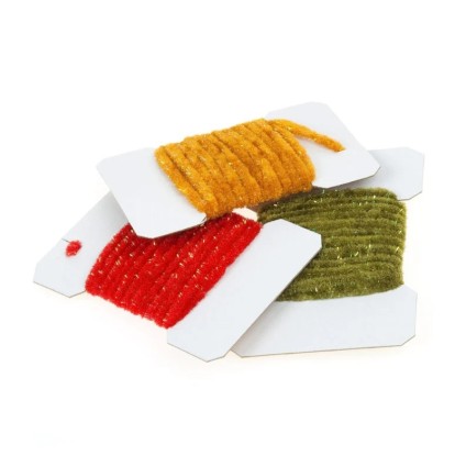 Синель Wapsi Wooly Bugger Chenille Medium White фото 1