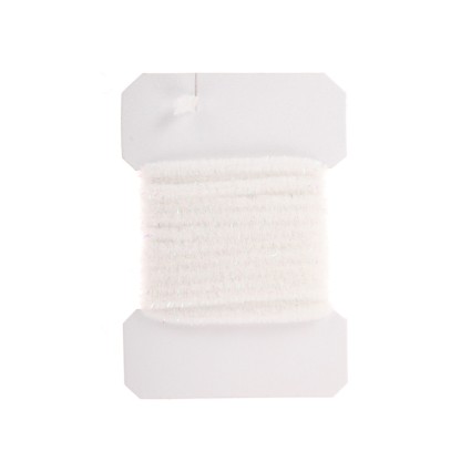 Синель Wapsi Wooly Bugger Chenille Medium White фото 2