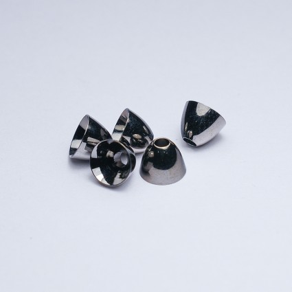 Конус TFF Brass Cone Head 6.3mm 10pcs Black Nickel фото