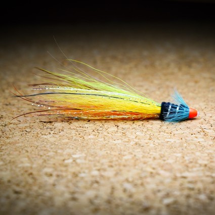 Муха лососевая TFF Franc-Snaelda Cone Bullet 9cm Doc Blue/Kola Bright фото