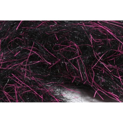Даббинг Hareline Spawn UV Simi Seal Dubbing #11 Black/UV Pink фото