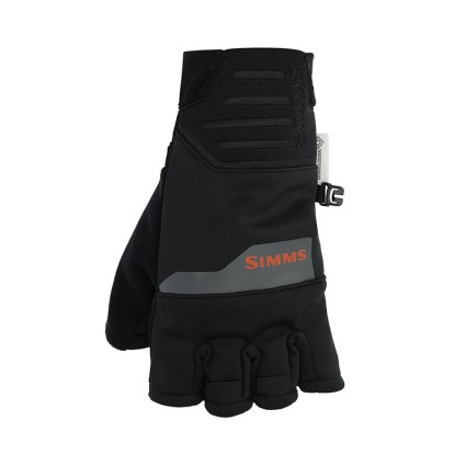 Митенки SIMMS Windstopper Half-Finger Glove Black XL фото 1