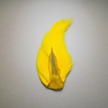 Хвост Оленя TFF Bucktail Large Yellow фото