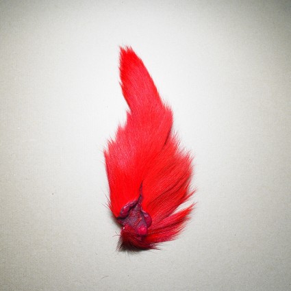 Хвост Оленя TFF Bucktail Large Red фото