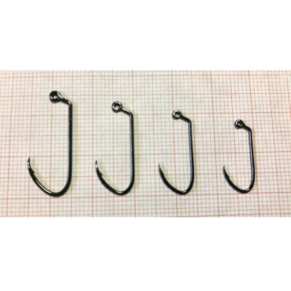 Крючки GURZA Trout J3 #8 Black Nickel 8pcs фото 2