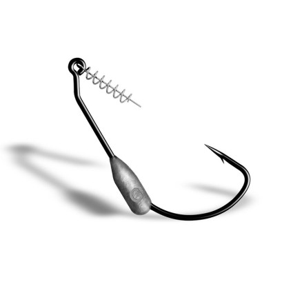 Крючки GURZA Swim Bait Weighted Hook #1/0 BN 4g 4pcs фото