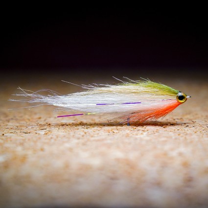 Муха нахлыст CRM Baitfish Minnow 5cm Orange/White/Tan/Olive фото