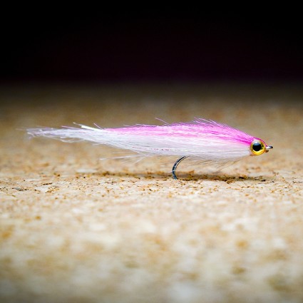 Муха нахлыст CRM Baitfish Minnow 5cm White/Pink фото