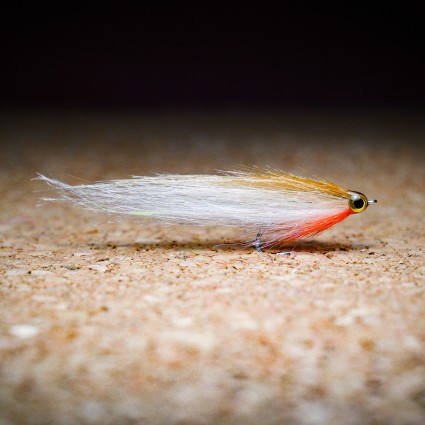 Муха нахлыст CRM Baitfish Minnow 5cm Orange/White/Lt Brown фото