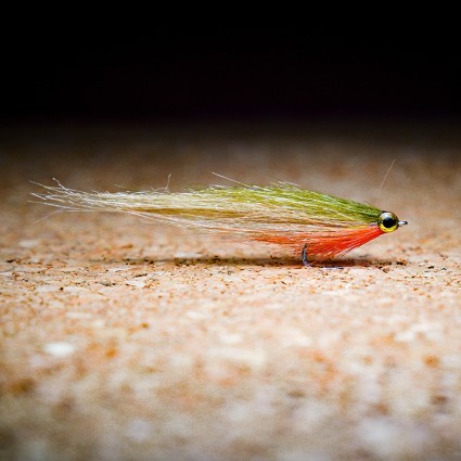 Муха нахлыст CRM Baitfish Minnow 5cm Orange/Sand/Dk Olive фото