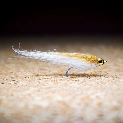 Муха нахлыст CRM Baitfish Minnow 5cm White/Lt Brown фото