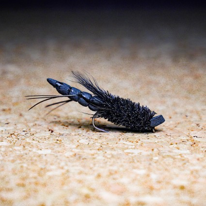 Муха нахлыст CRM Grasshopper #8 Black фото