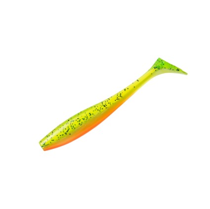 Виброхвост Narval Choppy Tail 10cm #015 Pepper Lemon 5pcs фото