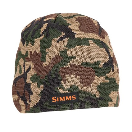 Шапка SIMMS Everyday Beanie Woodland Camo фото