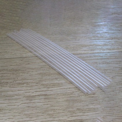 Трубка KS Long Plastic Tube Small Clear 2.5mm 15x200mm фото
