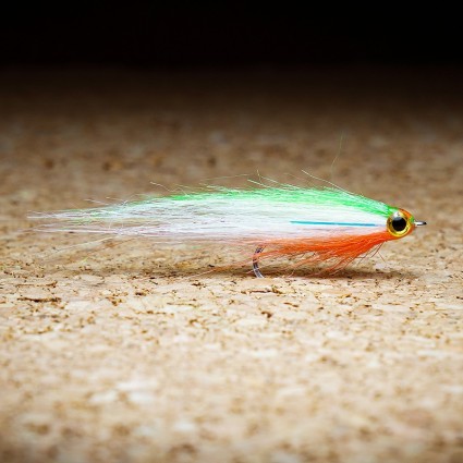 Муха нахлыст CRM Baitfish Minnow 5cm Orange/White/Bright Green фото