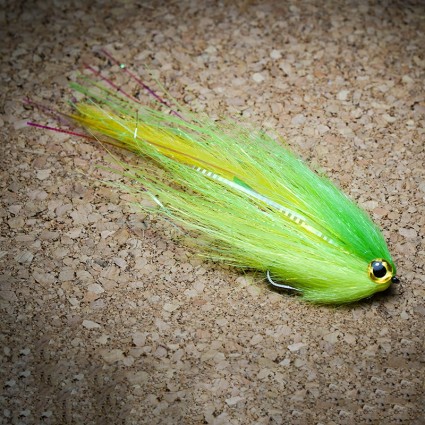 Муха нахлыст CRM Deceiver Streamer 14cm Chartreuse/Bright Green фото 1