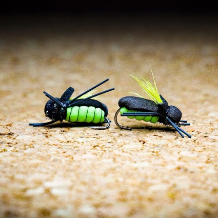 Муха нахлыст CRM May Bug #10 Black/Chartreuse фото 2