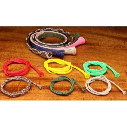 Плетёная трубка Hareline 1/2" Fish Skull Chockletts Body Tubbing #369 Tan фото 3