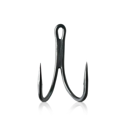 Крючки Mustad Salmon Double Hook DS99S #8 10pcs Titan Steel фото 2