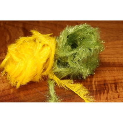 Синель Hareline Chocklett's Finesse Body Chenille Large #383 Yellow фото