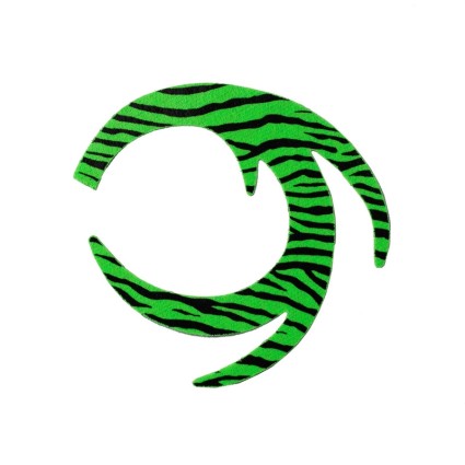 Хвост Fishon Dragon Tail XXL Chartreuse Barred 3pcs фото