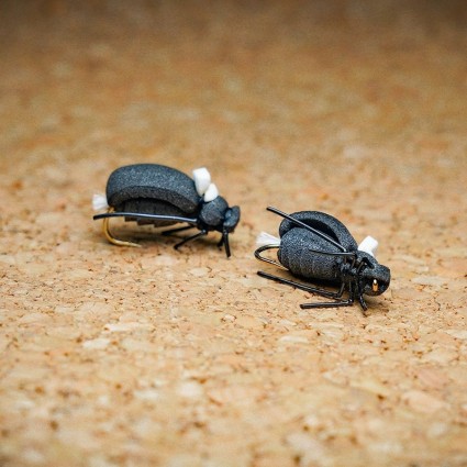 Муха нахлыст TFF KS Beetle Black #10 фото 2